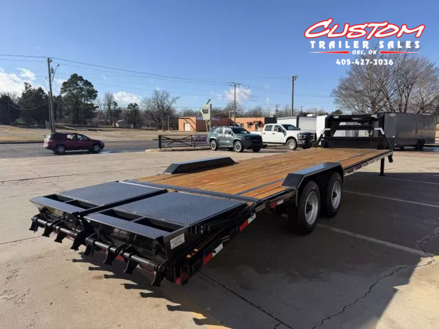 New #036043 2026 DIAMOND TSDSKP2008GN 30 X 102 SUPER DUTY SKID PRO 20K GOOSENECK EQUIPMENT W/ MINI MAXX RAMPS