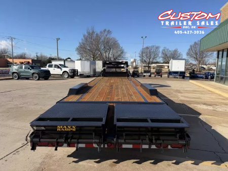 New #036043 2026 DIAMOND TSDSKP2008GN 30 X 102 SUPER DUTY SKID PRO 20K GOOSENECK EQUIPMENT W/ MINI MAXX RAMPS