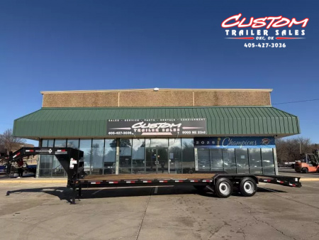 New #036043 2026 DIAMOND TSDSKP2008GN 30 X 102 SUPER DUTY SKID PRO 20K GOOSENECK EQUIPMENT W/ MINI MAXX RAMPS