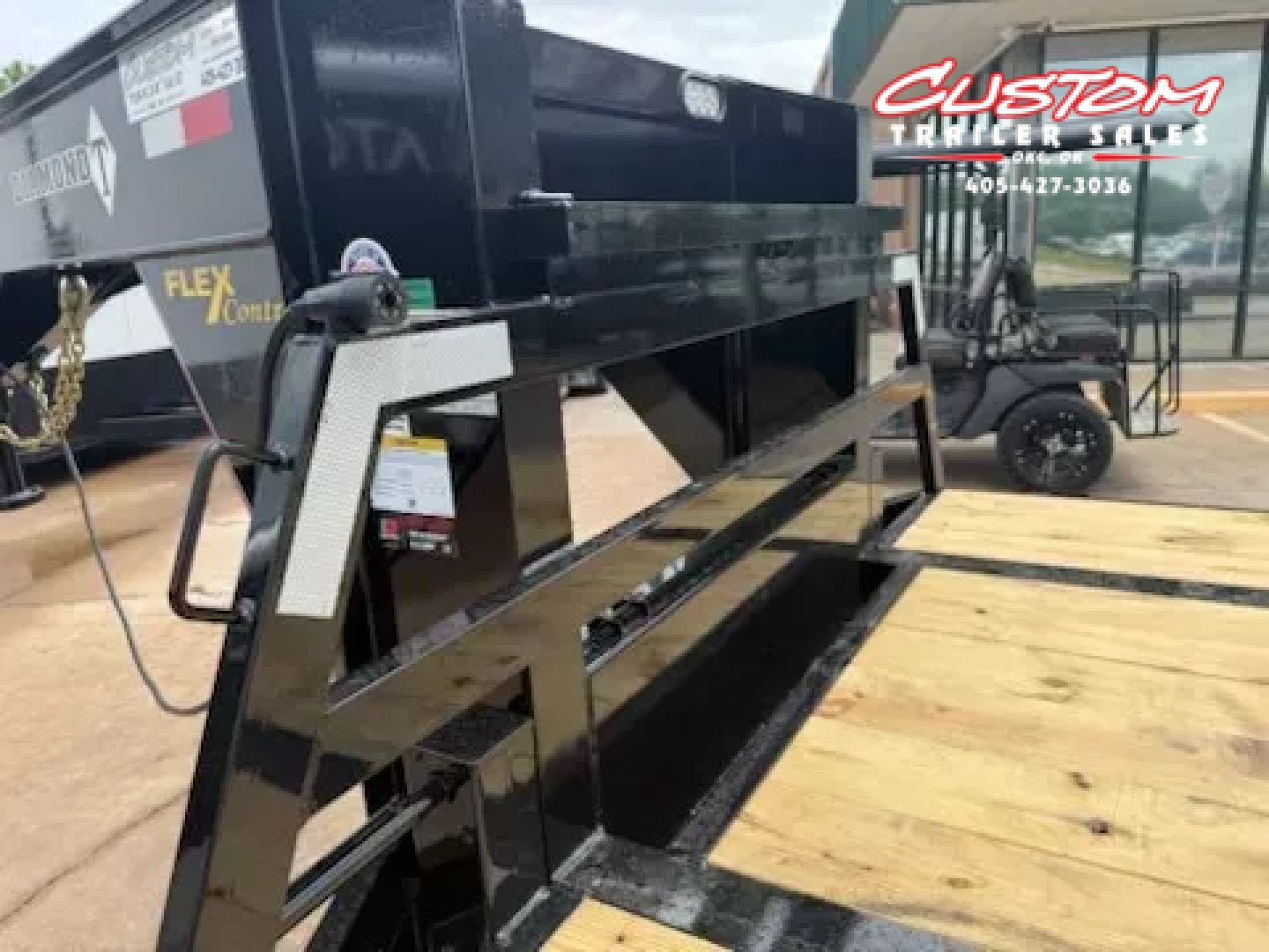 New #036056 2024 DIAMOND T DTF 40 X 102 DUAL TANDEM 24K FLATBED GOOSENECK W/ MAXX RAMPS