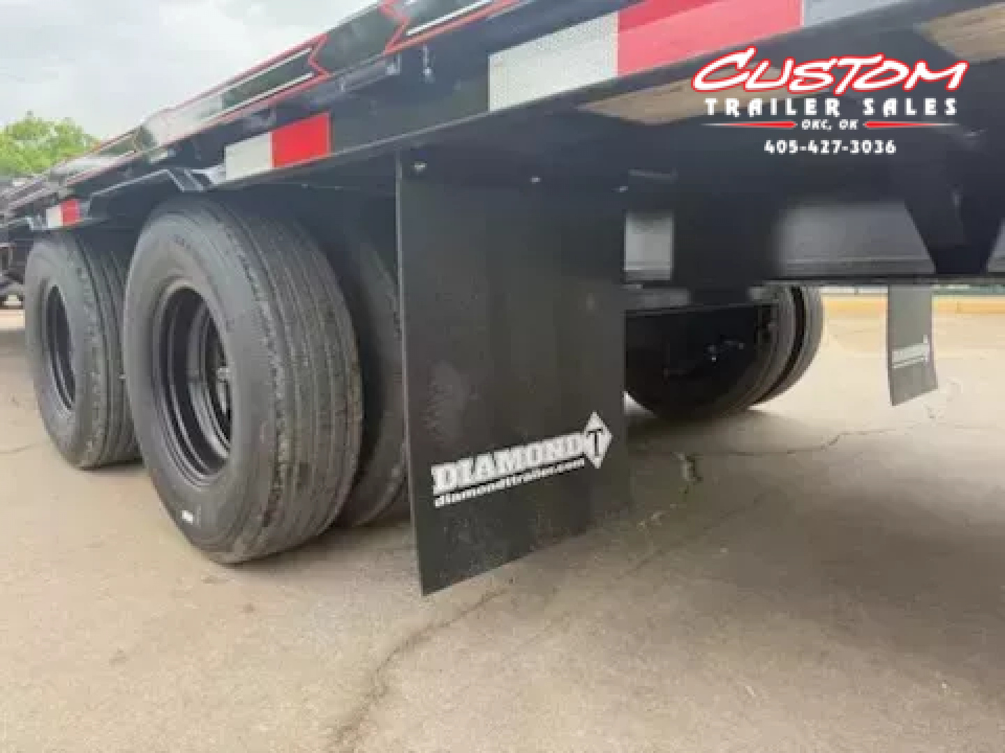 New #036056 2024 DIAMOND T DTF 40 X 102 DUAL TANDEM 24K FLATBED GOOSENECK W/ MAXX RAMPS