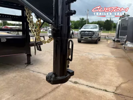 New #036056 2024 DIAMOND T DTF 40 X 102 DUAL TANDEM 24K FLATBED GOOSENECK W/ MAXX RAMPS