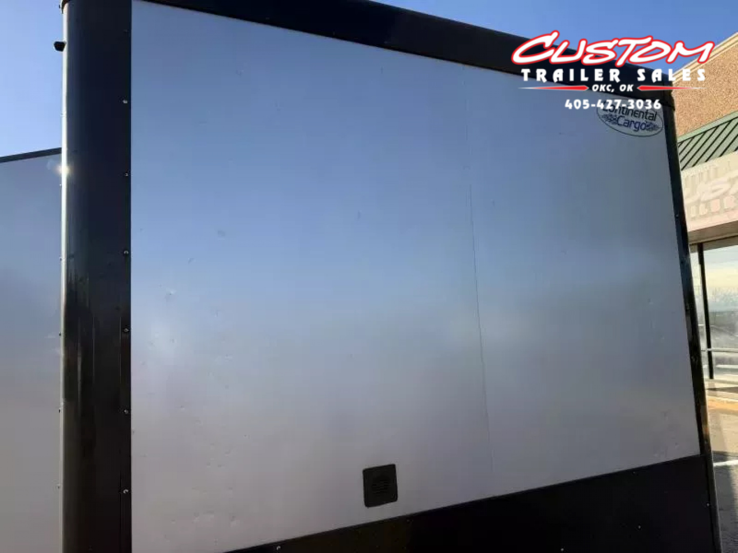 Used #037345 USED 2020 FOREST RIVER TA4 8.5 X 28 TANDEM AXLE ENCLOSED RACE TRAILER