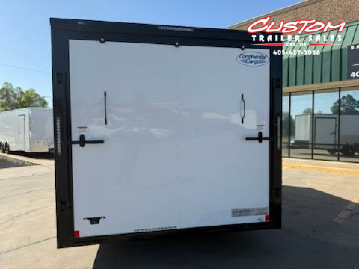 New #053138 2025 FOREST RIVER TA3 8.5 X 16 TANDEM AXLE 10K ENCLOSED W/ REAR RAMP DOOR