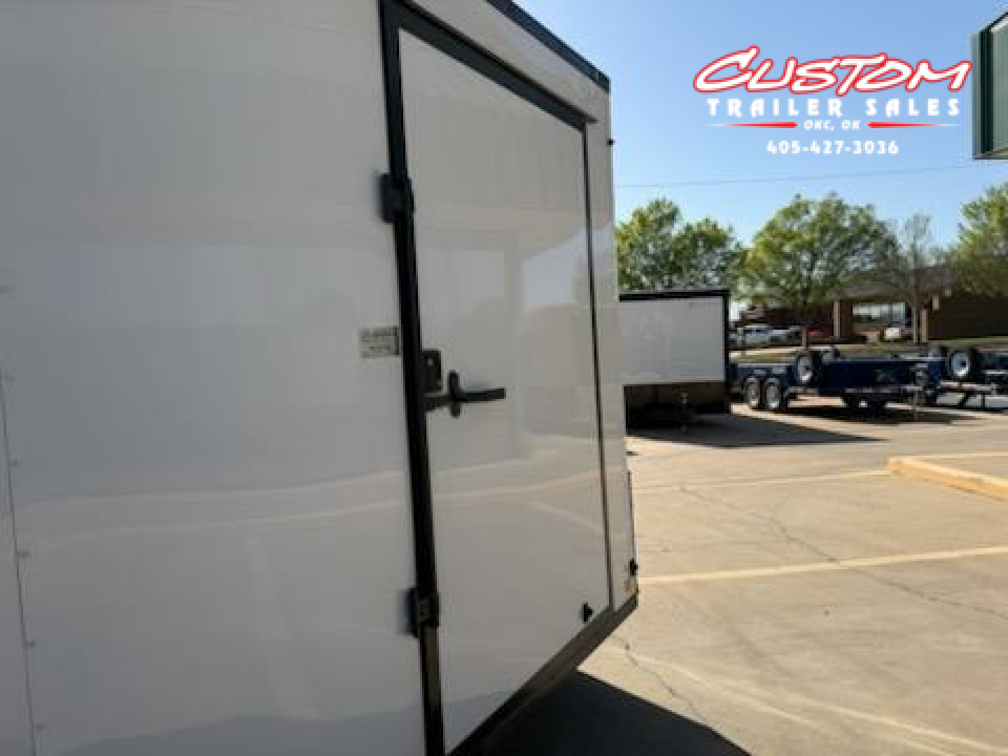 New #053138 2025 FOREST RIVER TA3 8.5 X 16 TANDEM AXLE 10K ENCLOSED W/ REAR RAMP DOOR