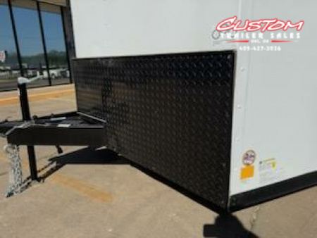 New #053138 2025 FOREST RIVER TA3 8.5 X 16 TANDEM AXLE 10K ENCLOSED W/ REAR RAMP DOOR