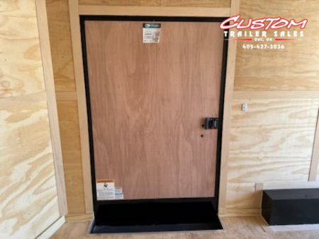 New #053138 2025 FOREST RIVER TA3 8.5 X 16 TANDEM AXLE 10K ENCLOSED W/ REAR RAMP DOOR