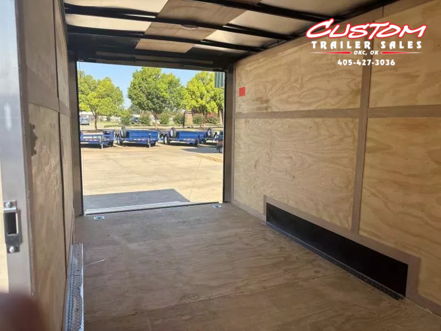 New #054487 2026 FOREST RIVER TA3 7 X 16 TANDEM AXLE 10K ENCLOSED W/ REAR RAMP DOOR