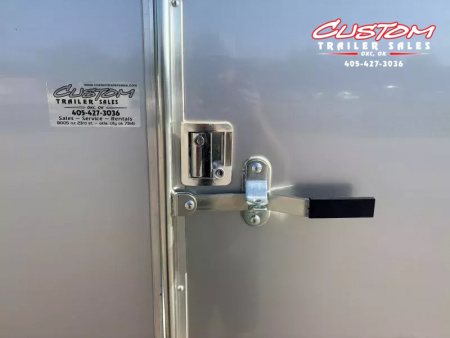 New #054487 2026 FOREST RIVER TA3 7 X 16 TANDEM AXLE 10K ENCLOSED W/ REAR RAMP DOOR