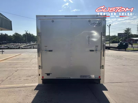 New #054487 2026 FOREST RIVER TA3 7 X 16 TANDEM AXLE 10K ENCLOSED W/ REAR RAMP DOOR