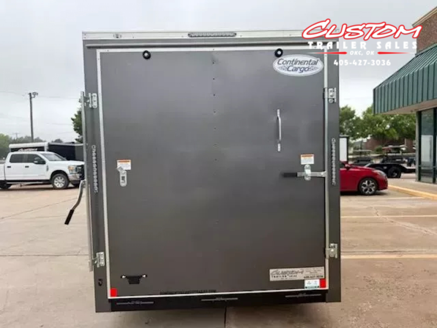 New #054522 2025 FOREST RIVER TA2 7 X 16 TANDEM AXLE 7K ENCLOSED W/ REAR RAMP DOOR