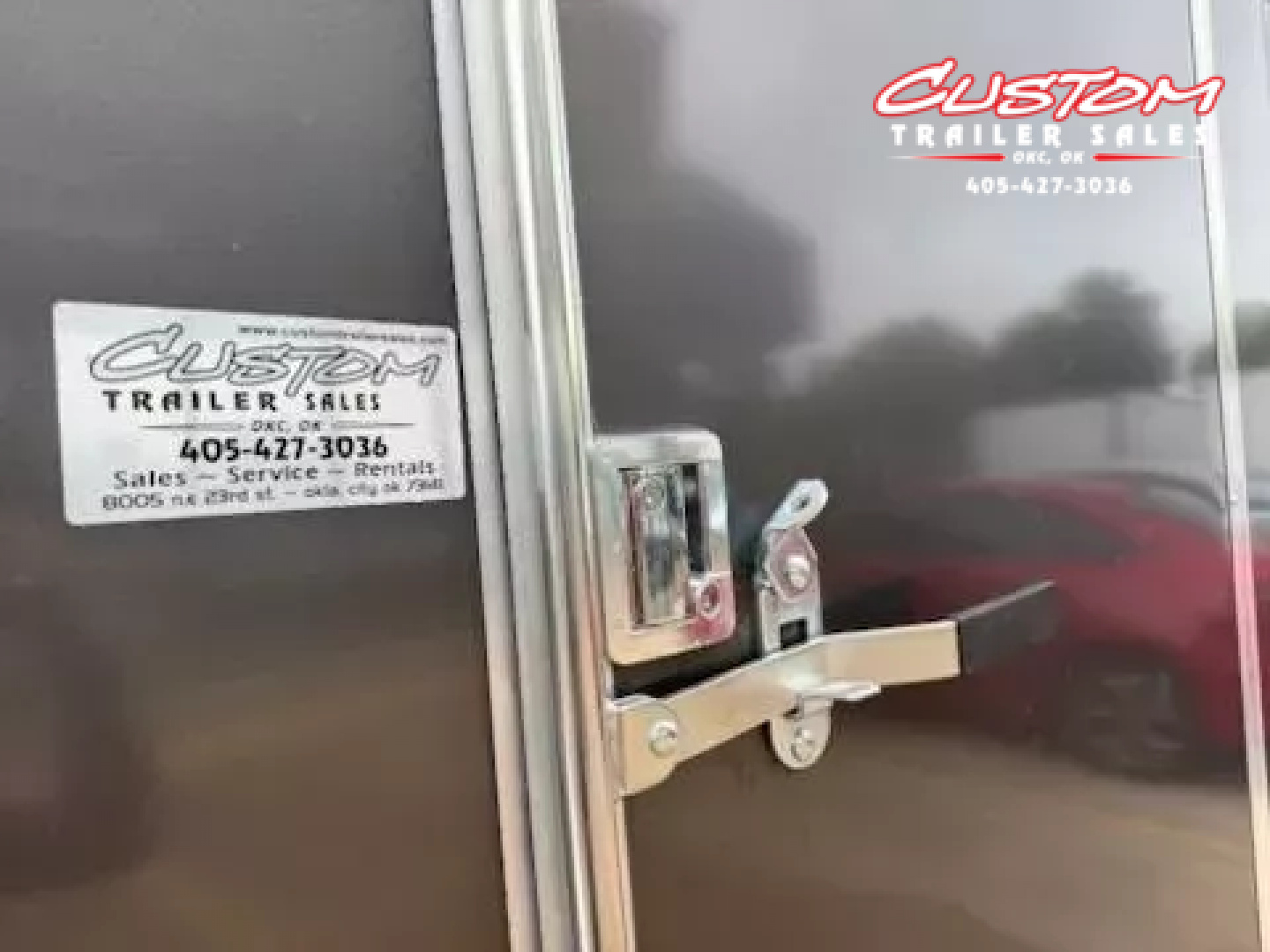 New #054522 2025 FOREST RIVER TA2 7 X 16 TANDEM AXLE 7K ENCLOSED W/ REAR RAMP DOOR