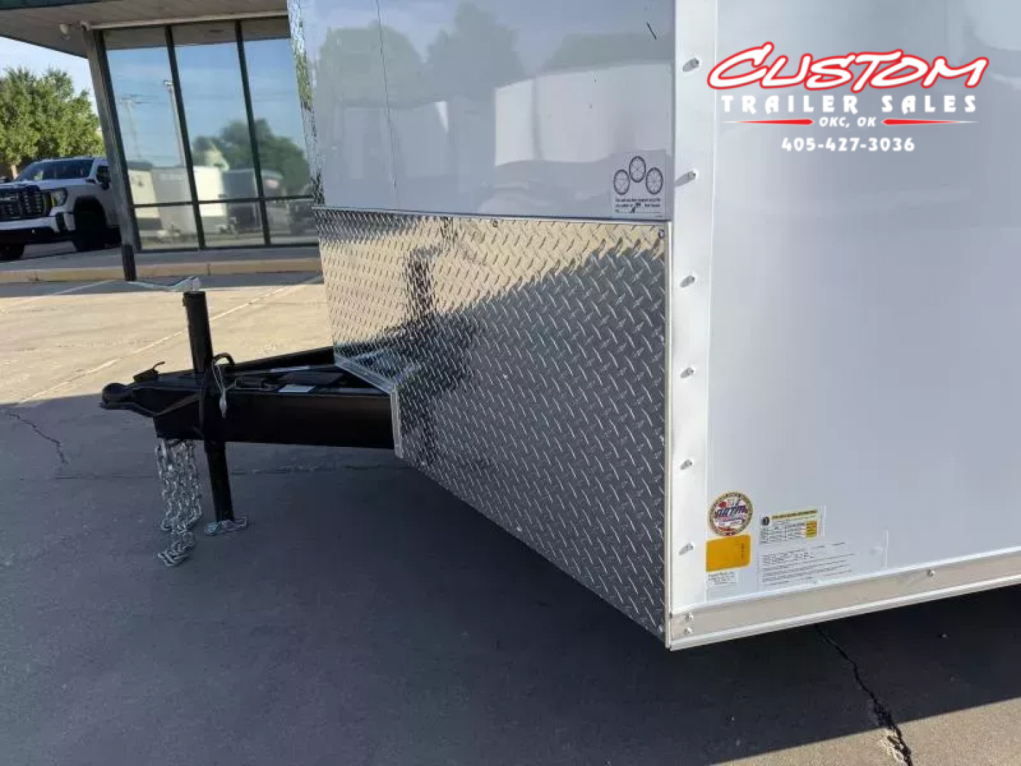 New #054862 2026 FOREST RIVER TA3 8.5 X 24 TANDEM AXLE 10K ENCLOSED W/ REAR RAMP DOOR