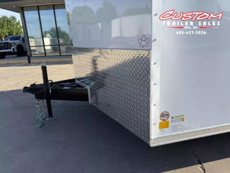 New #054862 2026 FOREST RIVER TA3 8.5 X 24 TANDEM AXLE 10K ENCLOSED W/ REAR RAMP DOOR