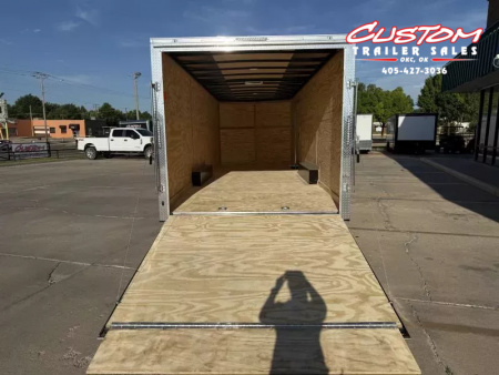 New #054862 2026 FOREST RIVER TA3 8.5 X 24 TANDEM AXLE 10K ENCLOSED W/ REAR RAMP DOOR