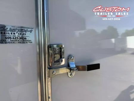 New #054862 2026 FOREST RIVER TA3 8.5 X 24 TANDEM AXLE 10K ENCLOSED W/ REAR RAMP DOOR