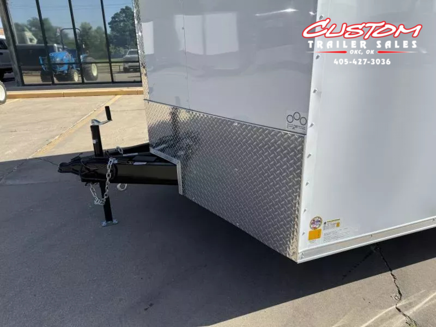 New #054940 2026 FOREST RIVER TA3 8.5 X 28 TANDEM AXLE 10K ENCLOSED W/ REAR RAMP DOOR