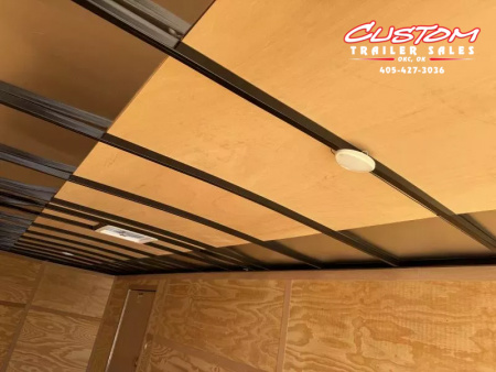 New #054940 2026 FOREST RIVER TA3 8.5 X 28 TANDEM AXLE 10K ENCLOSED W/ REAR RAMP DOOR