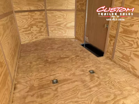 New #054940 2026 FOREST RIVER TA3 8.5 X 28 TANDEM AXLE 10K ENCLOSED W/ REAR RAMP DOOR