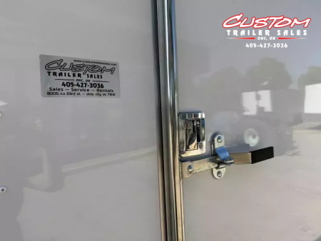 New #054940 2026 FOREST RIVER TA3 8.5 X 28 TANDEM AXLE 10K ENCLOSED W/ REAR RAMP DOOR