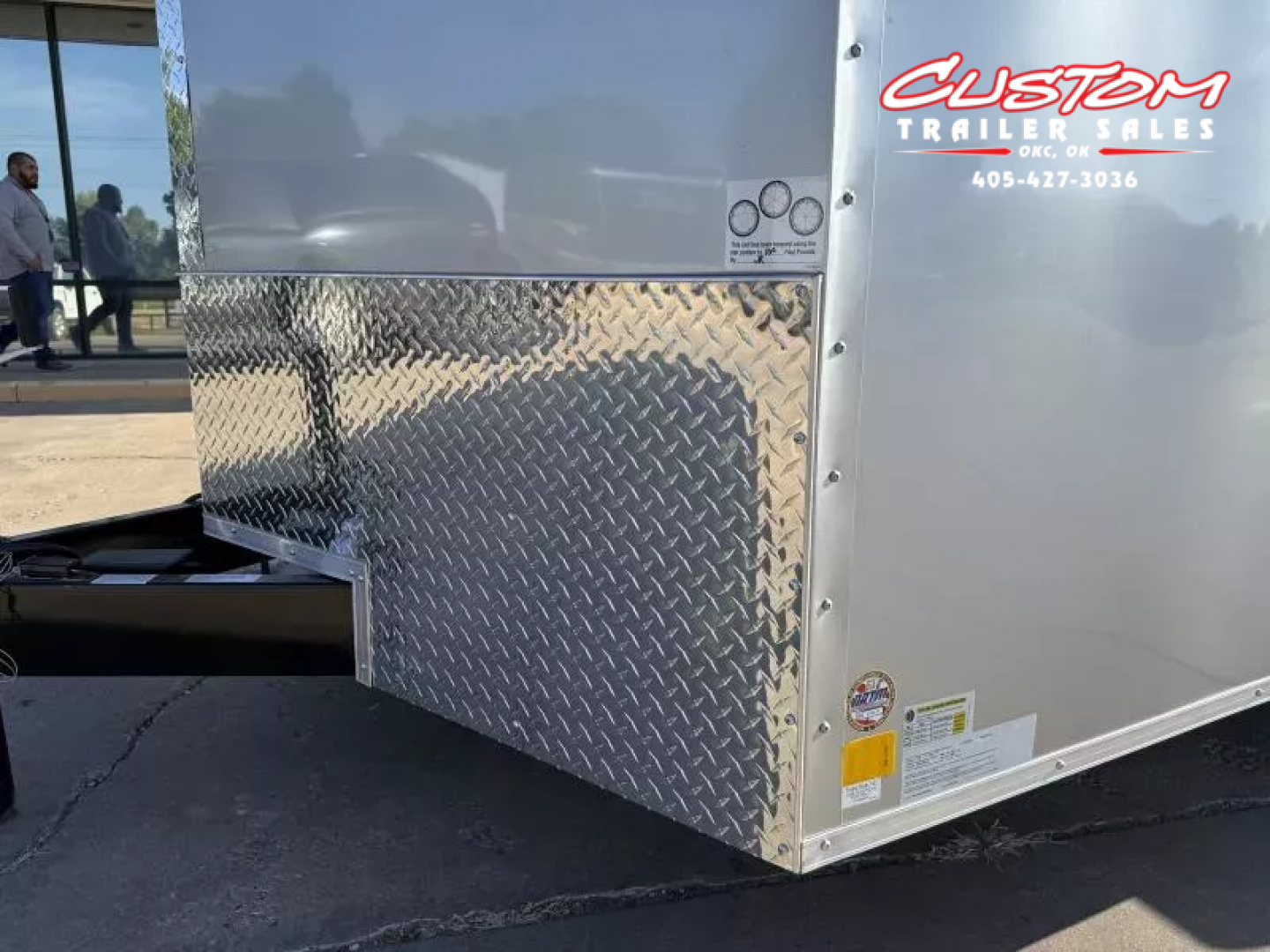 New #054952 2026 FOREST RIVER TA2 7 X 16 TANDEM AXLE 7K ENCLOSED W/ REAR RAMP DOOR