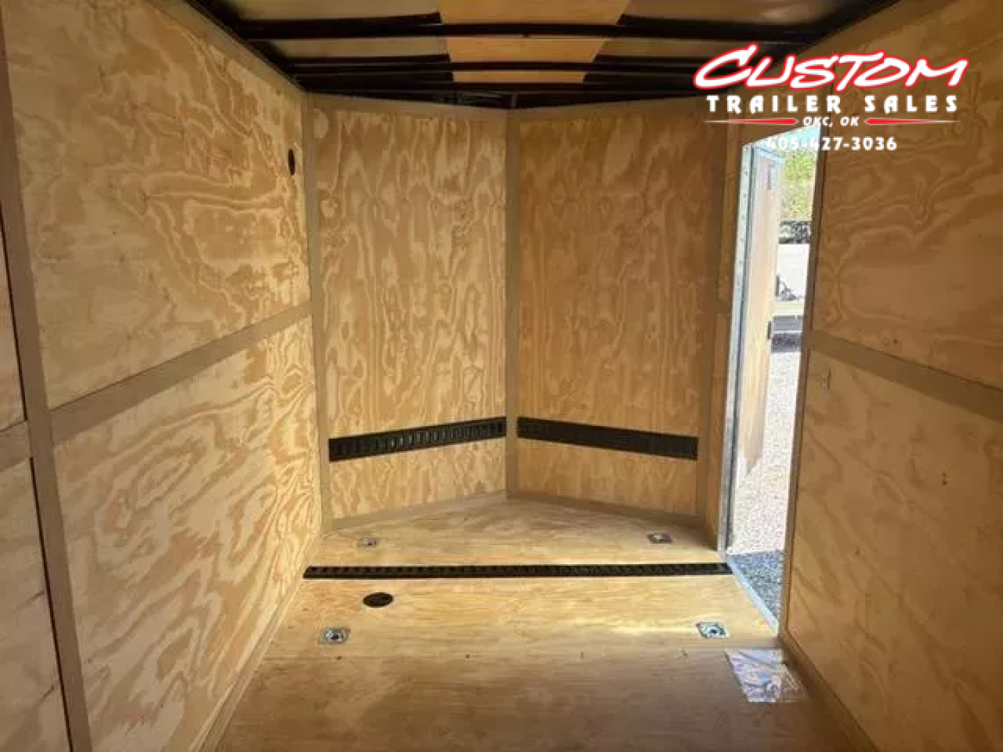 New #054952 2026 FOREST RIVER TA2 7 X 16 TANDEM AXLE 7K ENCLOSED W/ REAR RAMP DOOR