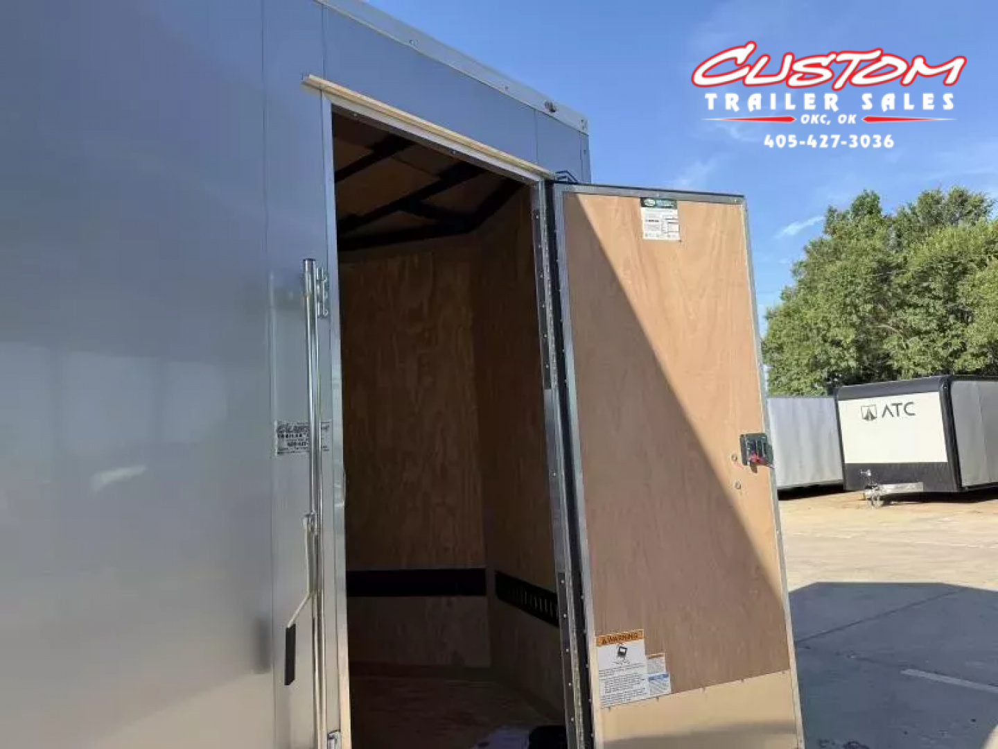 New #054952 2026 FOREST RIVER TA2 7 X 16 TANDEM AXLE 7K ENCLOSED W/ REAR RAMP DOOR