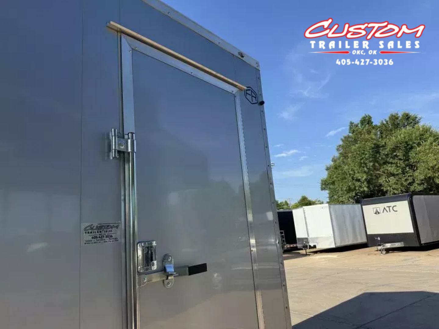 New #054952 2026 FOREST RIVER TA2 7 X 16 TANDEM AXLE 7K ENCLOSED W/ REAR RAMP DOOR