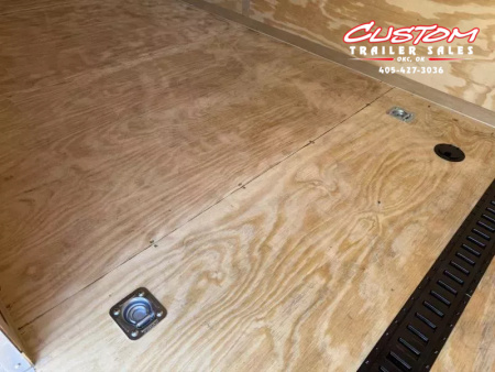 New #054952 2026 FOREST RIVER TA2 7 X 16 TANDEM AXLE 7K ENCLOSED W/ REAR RAMP DOOR