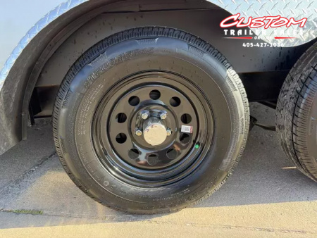 New #054952 2026 FOREST RIVER TA2 7 X 16 TANDEM AXLE 7K ENCLOSED W/ REAR RAMP DOOR