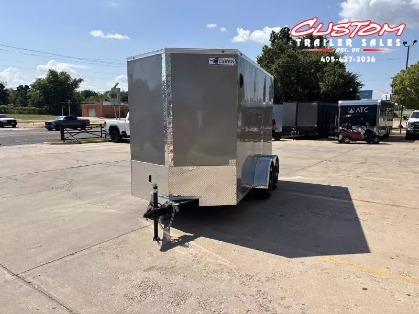 New #054966 2026 FOREST RIVER TA2 6 X 12 TANDEM AXLE 7K ENCLOSED W/ REAR RAMP DOOR