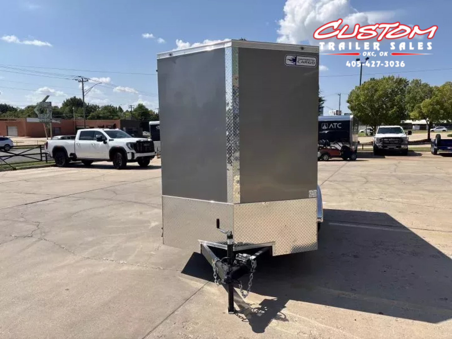 New #054966 2026 FOREST RIVER TA2 6 X 12 TANDEM AXLE 7K ENCLOSED W/ REAR RAMP DOOR