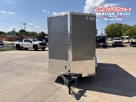 New #054966 2026 FOREST RIVER TA2 6 X 12 TANDEM AXLE 7K ENCLOSED W/ REAR RAMP DOOR