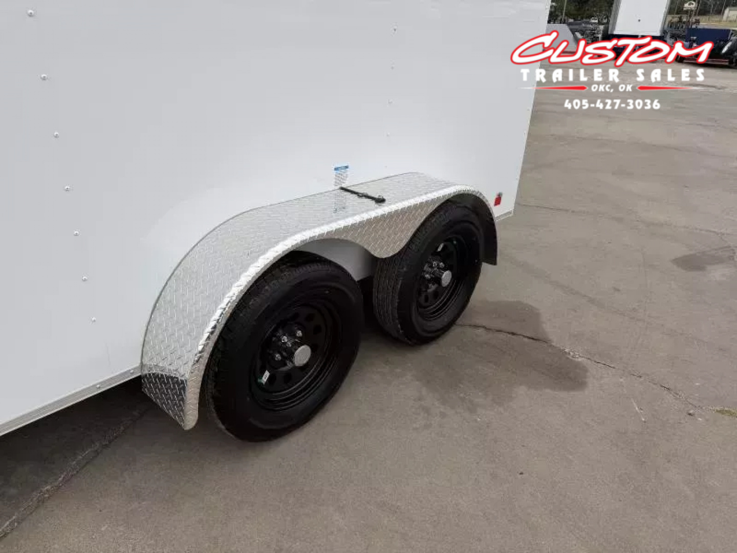 New #054980 2026 FOREST RIVER TA2 6 X 12 TANDEM AXLE 7K ENCLOSED W/ REAR RAMP DOOR