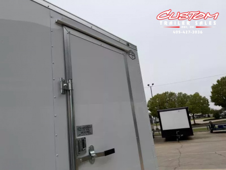 New #054980 2026 FOREST RIVER TA2 6 X 12 TANDEM AXLE 7K ENCLOSED W/ REAR RAMP DOOR