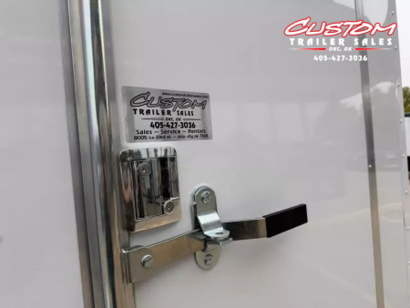 New #054980 2026 FOREST RIVER TA2 6 X 12 TANDEM AXLE 7K ENCLOSED W/ REAR RAMP DOOR