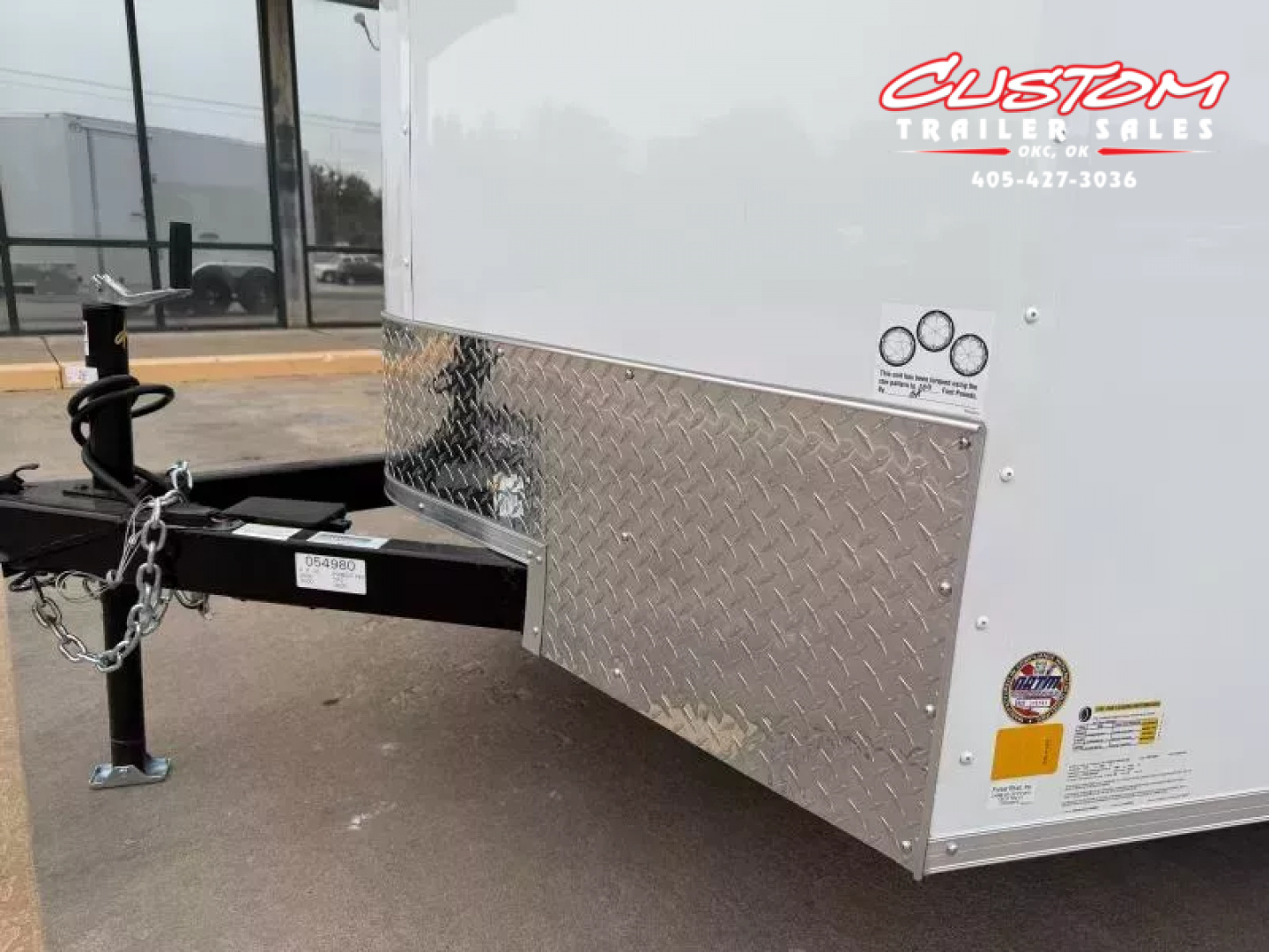 New #054981 2026 FOREST RIVER TA2 6 X 12 TANDEM AXLE 7K ENCLOSED W/ REAR RAMP DOOR