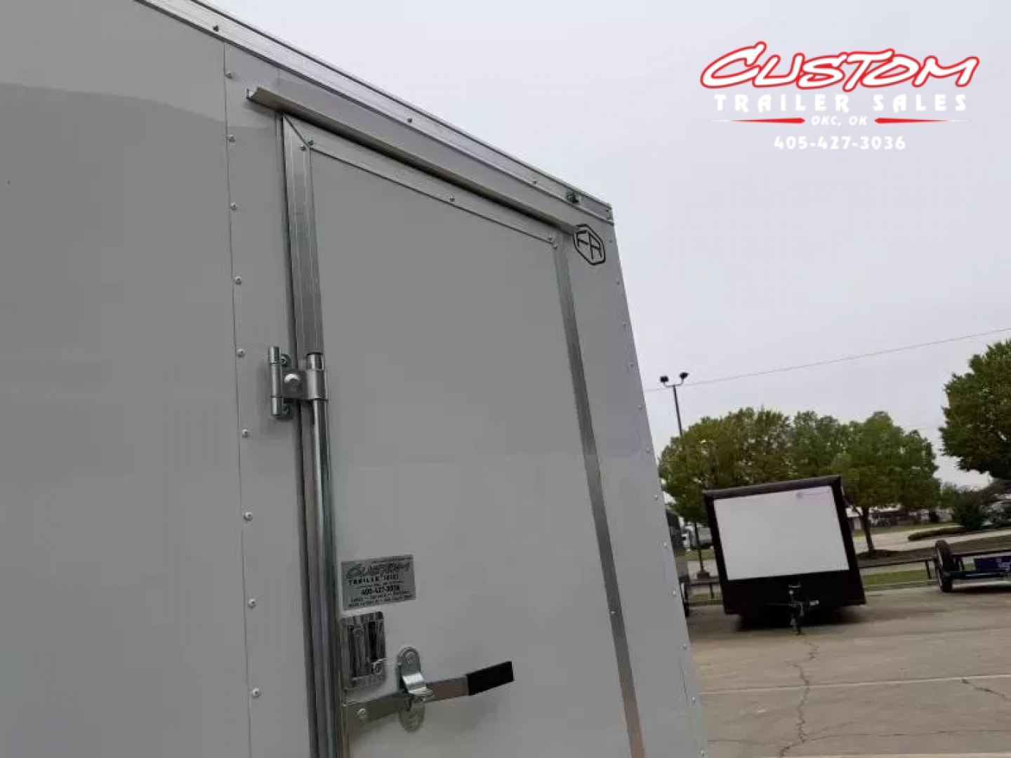 New #054981 2026 FOREST RIVER TA2 6 X 12 TANDEM AXLE 7K ENCLOSED W/ REAR RAMP DOOR