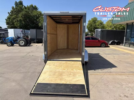 New #055083 2026 FOREST RIVER TA2 7 X 14 TANDEM AXLE 7K ENCLOSED W/ REAR RAMP DOOR