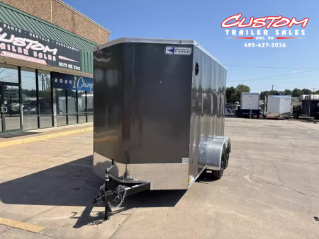 New #055083 2026 FOREST RIVER TA2 7 X 14 TANDEM AXLE 7K ENCLOSED W/ REAR RAMP DOOR