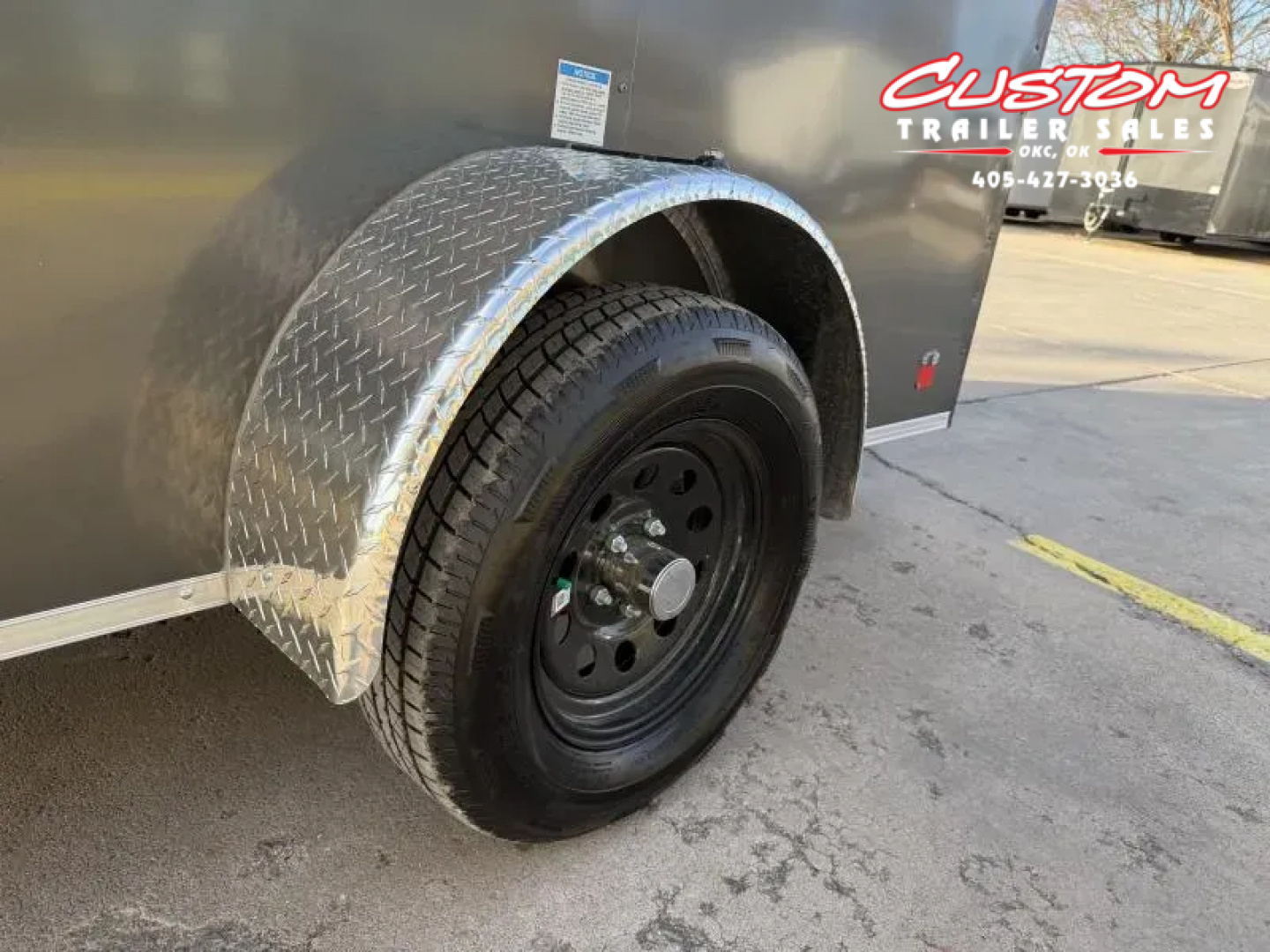 New #055191 2026 FOREST RIVER SA 6 X 12 SINGLE AXLE 3K ENCLOSED W/ REAR RAMP DOOR