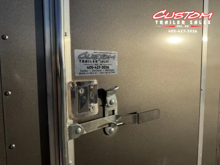 New #055191 2026 FOREST RIVER SA 6 X 12 SINGLE AXLE 3K ENCLOSED W/ REAR RAMP DOOR