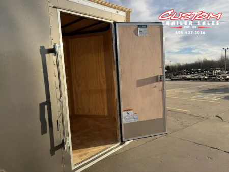 New #055191 2026 FOREST RIVER SA 6 X 12 SINGLE AXLE 3K ENCLOSED W/ REAR RAMP DOOR