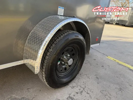 New #055191 2026 FOREST RIVER SA 6 X 12 SINGLE AXLE 3K ENCLOSED W/ REAR RAMP DOOR