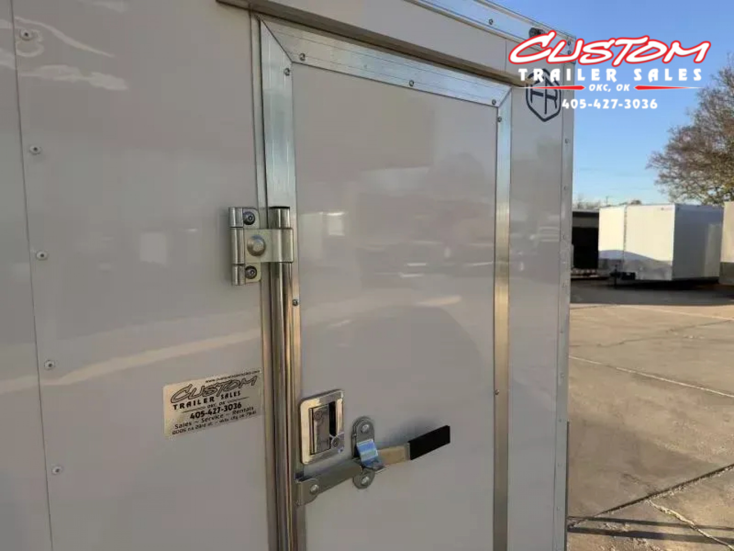 New #055219 2026 FOREST RIVER SA 5 X 8 SINGLE AXLE 3K ENCLOSED W/ REAR RAMP DOOR