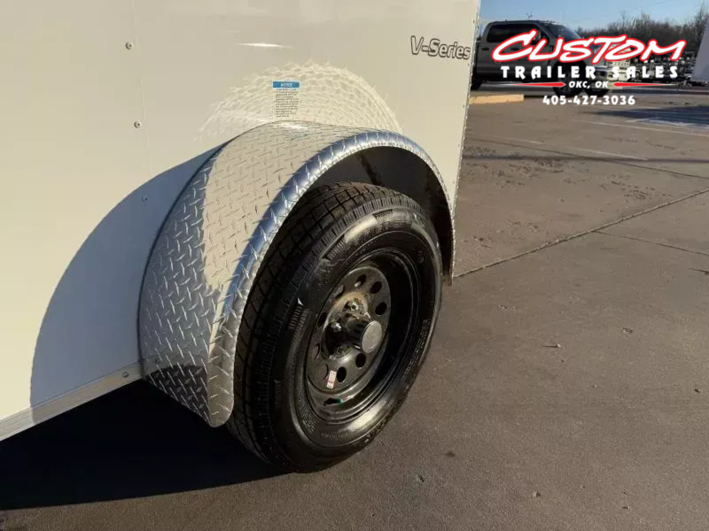 New #055219 2026 FOREST RIVER SA 5 X 8 SINGLE AXLE 3K ENCLOSED W/ REAR RAMP DOOR