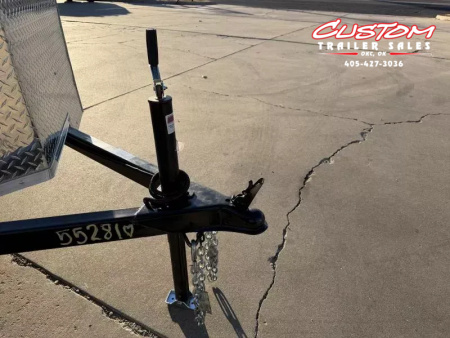 New #055219 2026 FOREST RIVER SA 5 X 8 SINGLE AXLE 3K ENCLOSED W/ REAR RAMP DOOR