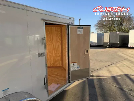 New #055219 2026 FOREST RIVER SA 5 X 8 SINGLE AXLE 3K ENCLOSED W/ REAR RAMP DOOR