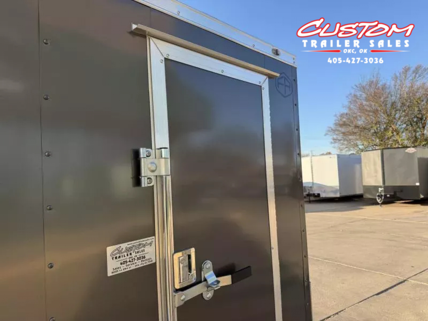 New #055223 2026 FOREST RIVER SA 5 X 8 SINGLE AXLE 3K ENCLOSED W/ REAR RAMP DOOR