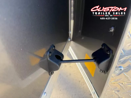 New #055223 2026 FOREST RIVER SA 5 X 8 SINGLE AXLE 3K ENCLOSED W/ REAR RAMP DOOR